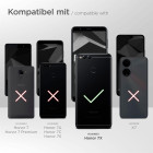 moex Flip Case Huawei Honor 7X Klapphülle Leder Optik – Weiteres Produktbild 8