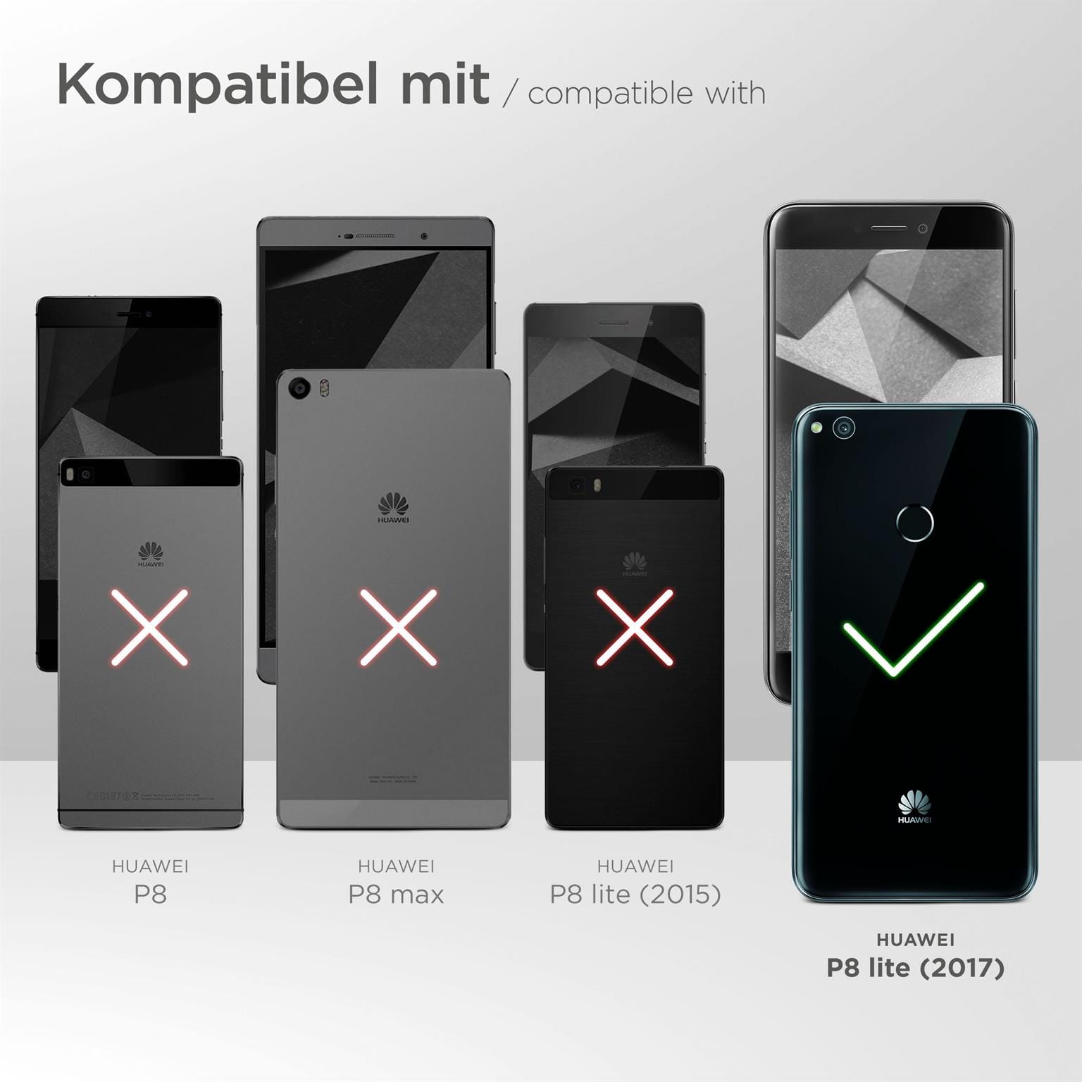 moex Comfort Case für Huawei P8 Lite 2017 – Klapphülle mit Fenster, ultra dünnes Flip Case – Weiteres Produktbild 8 moex Comfort Case für Huawei P8 Lite 2017 – Klapphülle mit Fenster, ultra dünnes Flip Case – Weiteres Produktbild 8