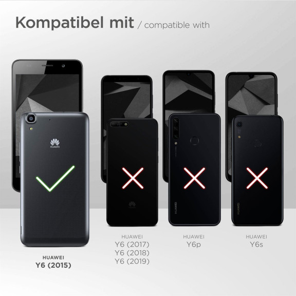 moex Flip Case Huawei Y6 (2015) Klapphülle Leder Optik – Weiteres Produktbild 8 moex Flip Case Huawei Y6 (2015) Klapphülle Leder Optik – Weiteres Produktbild 8