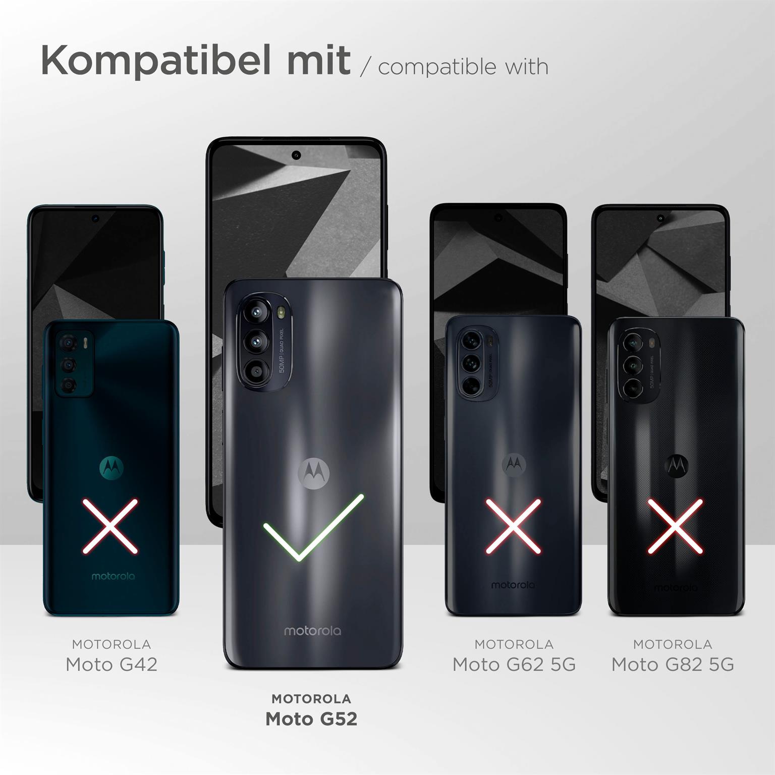 moex Flip Case Motorola Moto G52 Klapphülle Leder Optik – Weiteres Produktbild 8 moex Flip Case Motorola Moto G52 Klapphülle Leder Optik – Weiteres Produktbild 8