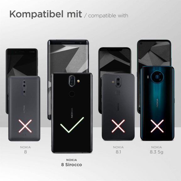 ONEFLOW Bliss Purse Nokia 8 Sirocco Handytasche mit Geldbörse – Weiteres Produktbild 9 ONEFLOW Bliss Purse Nokia 8 Sirocco Handytasche mit Geldbörse – Weiteres Produktbild 9