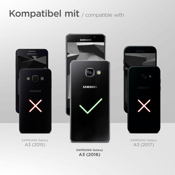 moex Book Case für Samsung Galaxy A3 (2016) Klapphülle mit Kartenfach – Weiteres Produktbild 8 moex Book Case für Samsung Galaxy A3 (2016) Klapphülle mit Kartenfach – Weiteres Produktbild 8
