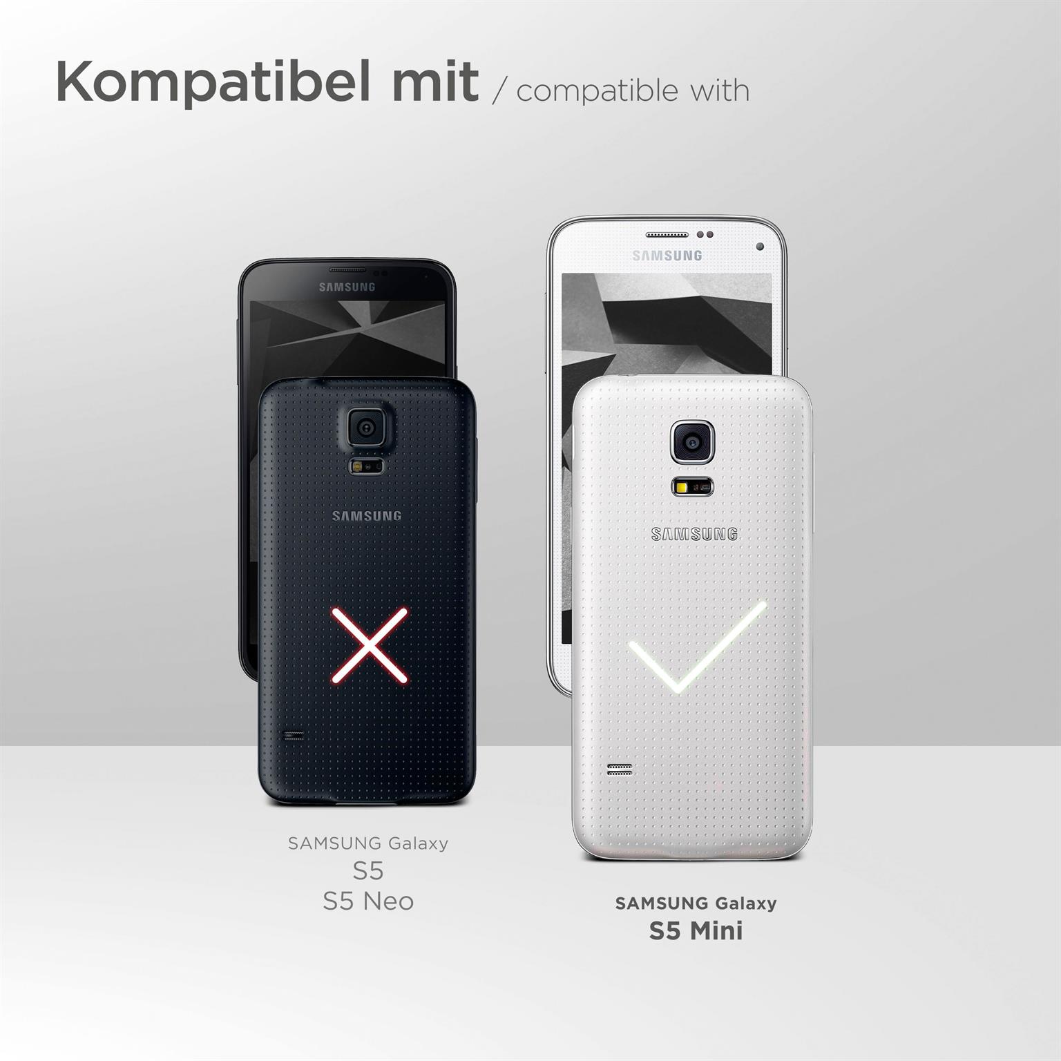moex Flip Case Samsung Galaxy S5 Mini Klapphülle Leder Optik – Weiteres Produktbild 8 moex Flip Case Samsung Galaxy S5 Mini Klapphülle Leder Optik – Weiteres Produktbild 8