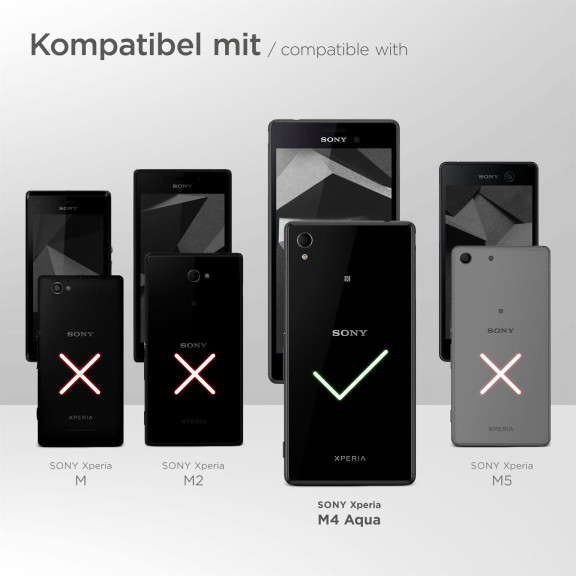moex Flip Case Sony Xperia M4 Aqua Klapphülle Leder Optik – Weiteres Produktbild 8 moex Flip Case Sony Xperia M4 Aqua Klapphülle Leder Optik – Weiteres Produktbild 8