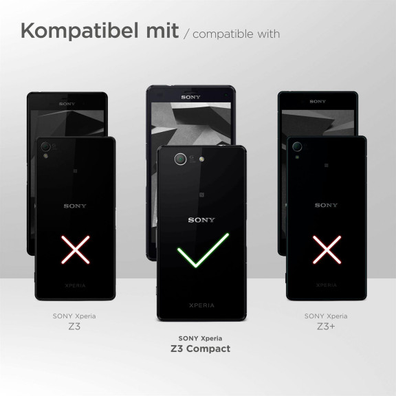 moex Book Case für Sony Xperia Z3 Compact Klapphülle mit Kartenfach – Weiteres Produktbild 8 moex Book Case für Sony Xperia Z3 Compact Klapphülle mit Kartenfach – Weiteres Produktbild 8