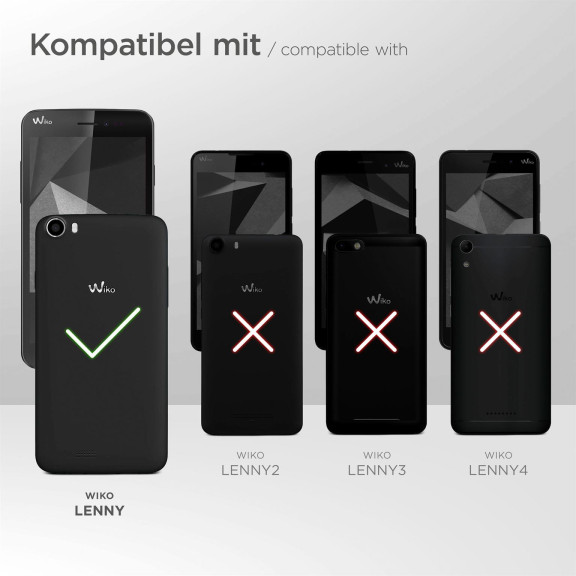 moex Flip Case Wiko Lenny Klapphülle Leder Optik – Weiteres Produktbild 8 moex Flip Case Wiko Lenny Klapphülle Leder Optik – Weiteres Produktbild 8