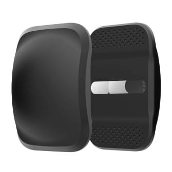 moex AirTag-Halterung fürs Auto, AirTag-Hülle mit Magnet für Metallflächen, 2 Klebeplättchen – AirSnap – Schwarz moex AirTag-Halterung fürs Auto, AirTag-Hülle mit Magnet für Metallflächen, 2 Klebeplättchen – AirSnap – Schwarz