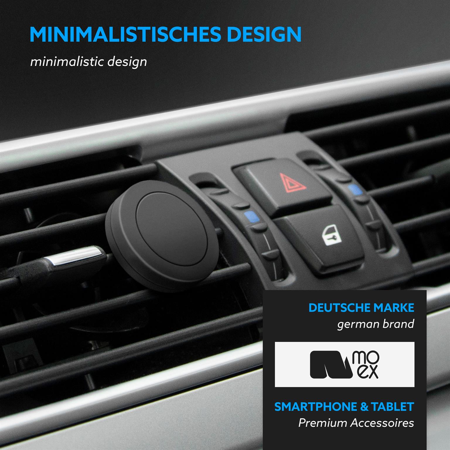 moex Auto-Handyhalterung Magnet für Lüftung – BumpGrip – Weiteres Produktbild 2 moex Auto-Handyhalterung Magnet für Lüftung – BumpGrip – Weiteres Produktbild 2