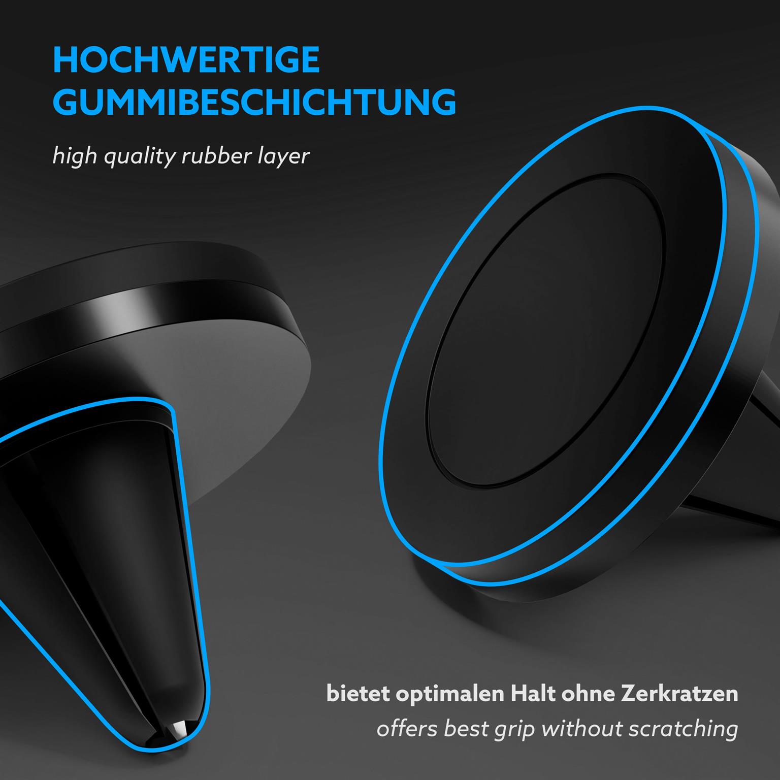 moex Auto-Handyhalterung Magnet für Lüftung – BumpGrip – Weiteres Produktbild 2