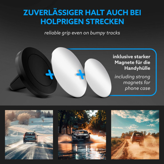 moex Auto-Handyhalterung Magnet für Lüftung – BumpGrip – Weiteres Produktbild 5
