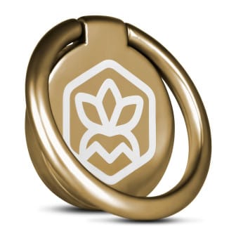 ONEFLOW Celune Ring – Universal Handyring Halter, Selbstklebende Fingerhalterung 360° Drehbar – Gold ONEFLOW Celune Ring – Universal Handyring Halter, Selbstklebende Fingerhalterung 360° Drehbar – Gold