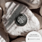 ONEFLOW Celune Ring – Universal Handyring Halter, Selbstklebende Fingerhalterung 360° Drehbar – Produktbild 2