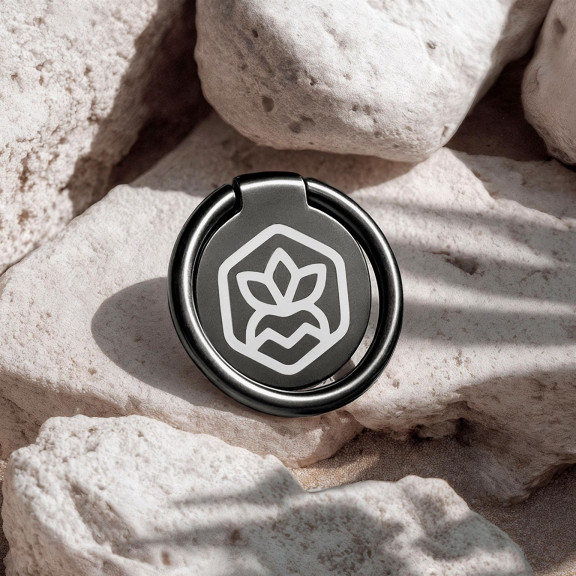 ONEFLOW Celune Ring – Universal Handyring Halter, Selbstklebende Fingerhalterung 360° Drehbar – Weiteres Produktbild 7