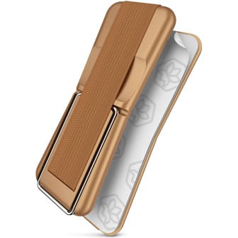 ONEFLOW Handy-Griff mit Fingerhalter und integriertem Ständer – ClipGrip – Gold ONEFLOW Handy-Griff mit Fingerhalter und integriertem Ständer – ClipGrip – Gold