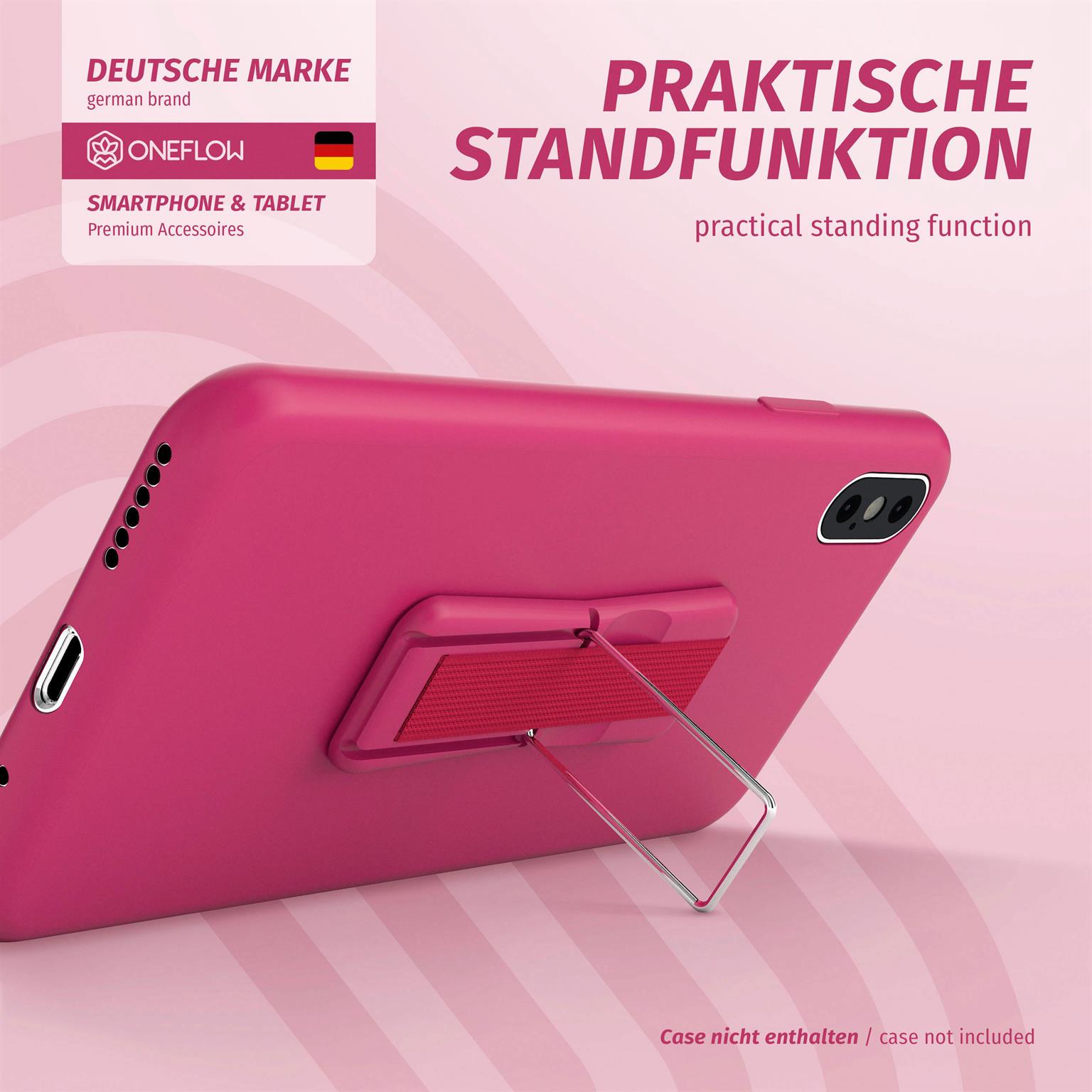 ONEFLOW Handy-Griff mit Fingerhalter und integriertem Ständer – ClipGrip – Weiteres Produktbild 1