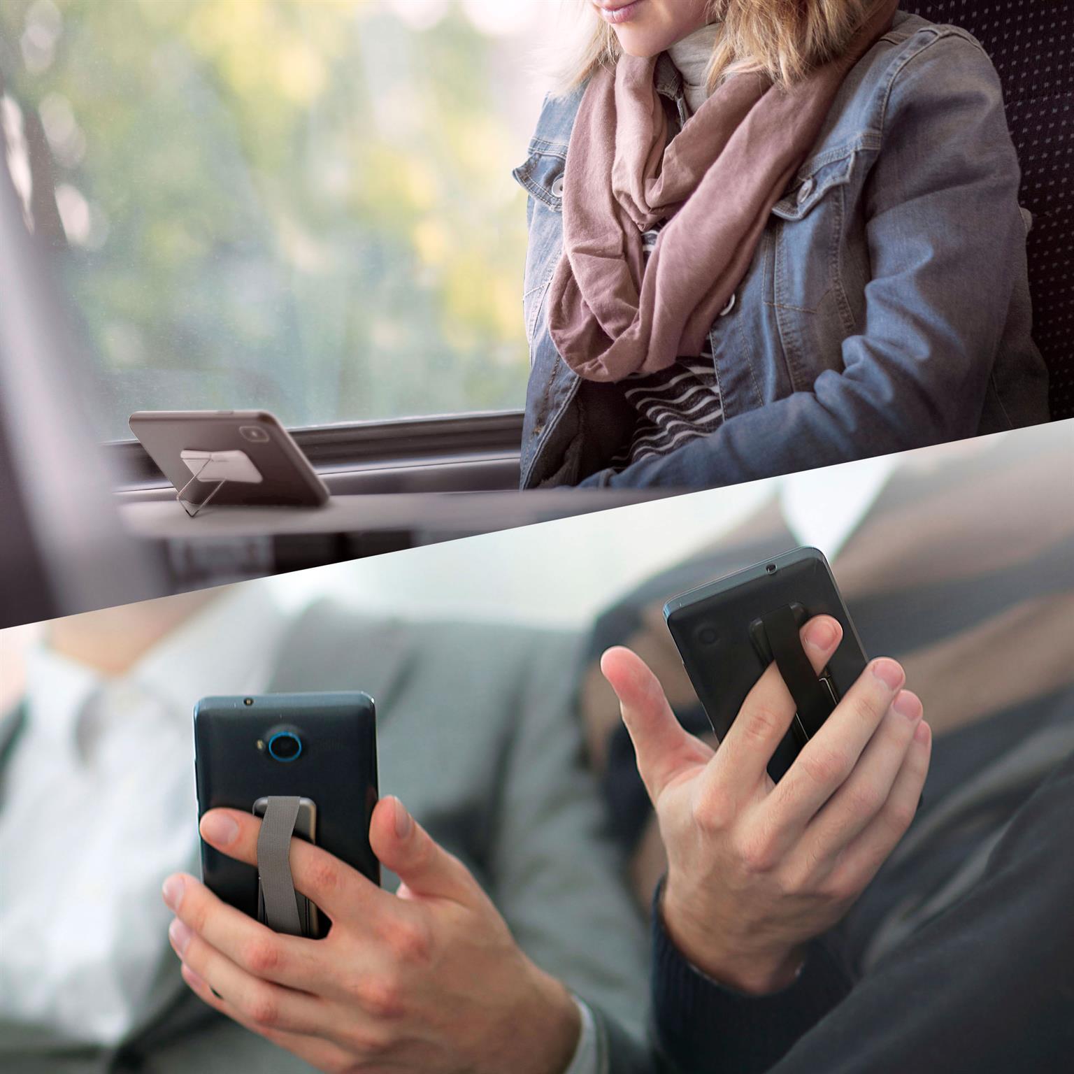 ONEFLOW Handy-Griff mit Fingerhalter und integriertem Ständer – ClipGrip – Weiteres Produktbild 6