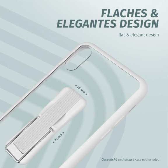 ONEFLOW Handy-Griff mit Fingerhalter und integriertem Ständer – ClipGrip – Weiteres Produktbild 4