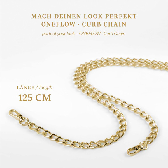 ONEFLOW Universal Handykette Edelstahl abnehmbar – CHAINLESS Curb Chain – Weiteres Produktbild 2