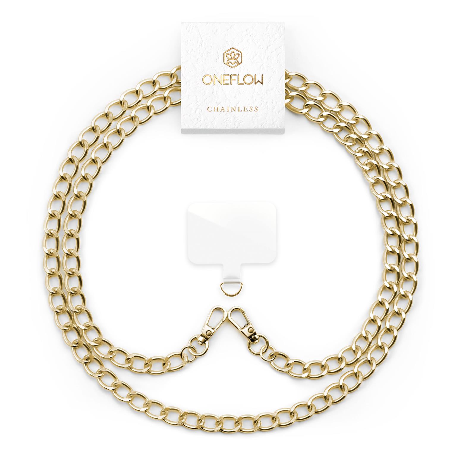 ONEFLOW Universal Handykette Edelstahl abnehmbar – CHAINLESS Curb Chain – Weiteres Produktbild 1 ONEFLOW Universal Handykette Edelstahl abnehmbar – CHAINLESS Curb Chain – Weiteres Produktbild 1