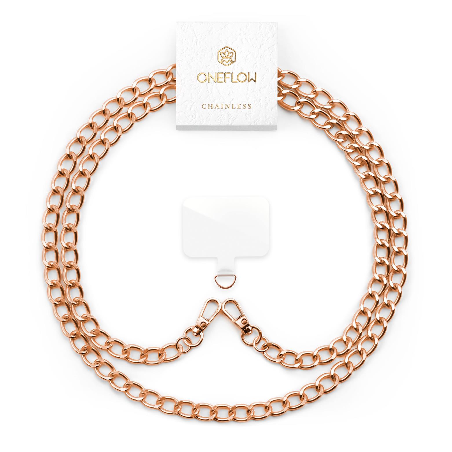 ONEFLOW Universal Handykette Edelstahl abnehmbar – CHAINLESS Curb Chain – Weiteres Produktbild 1 ONEFLOW Universal Handykette Edelstahl abnehmbar – CHAINLESS Curb Chain – Weiteres Produktbild 1