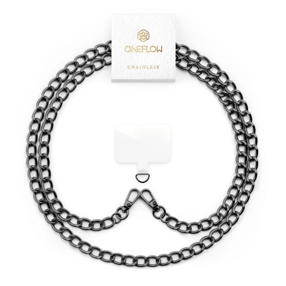 ONEFLOW Universal Handykette Edelstahl abnehmbar – CHAINLESS Curb Chain – Weiteres Produktbild 1 ONEFLOW Universal Handykette Edelstahl abnehmbar – CHAINLESS Curb Chain – Weiteres Produktbild 1