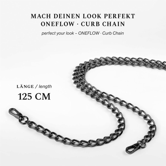 ONEFLOW Universal Handykette Edelstahl abnehmbar – CHAINLESS Curb Chain – Weiteres Produktbild 2