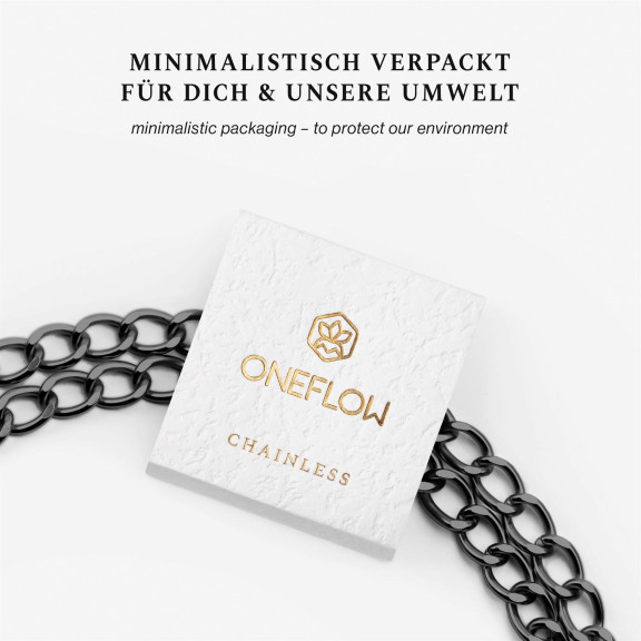 ONEFLOW Universal Handykette Edelstahl abnehmbar – CHAINLESS Curb Chain – Weiteres Produktbild 5
