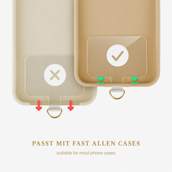 ONEFLOW Universal Handykette Edelstahl abnehmbar – CHAINLESS Fine Chain – Weiteres Produktbild 4