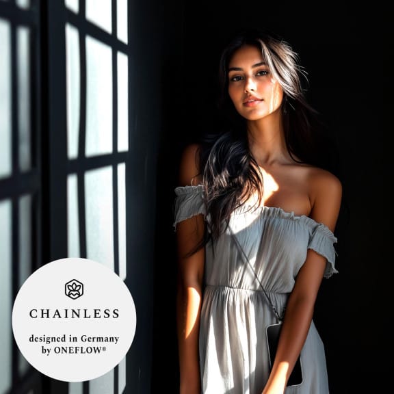 ONEFLOW Universal Handykette Edelstahl abnehmbar – CHAINLESS Fine Chain – Weiteres Produktbild 3 ONEFLOW Universal Handykette Edelstahl abnehmbar – CHAINLESS Fine Chain – Weiteres Produktbild 3