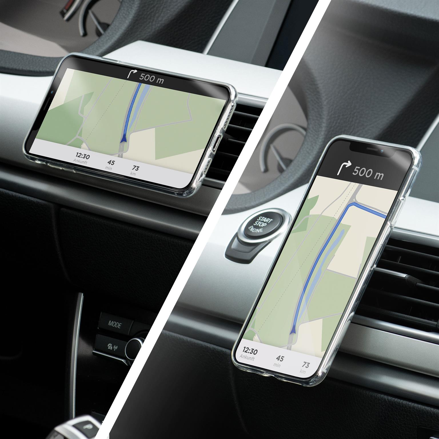 ONEFLOW Auto-Handyhalterung Magnet Alu für Lüftung – Flex Grip – Weiteres Produktbild 6