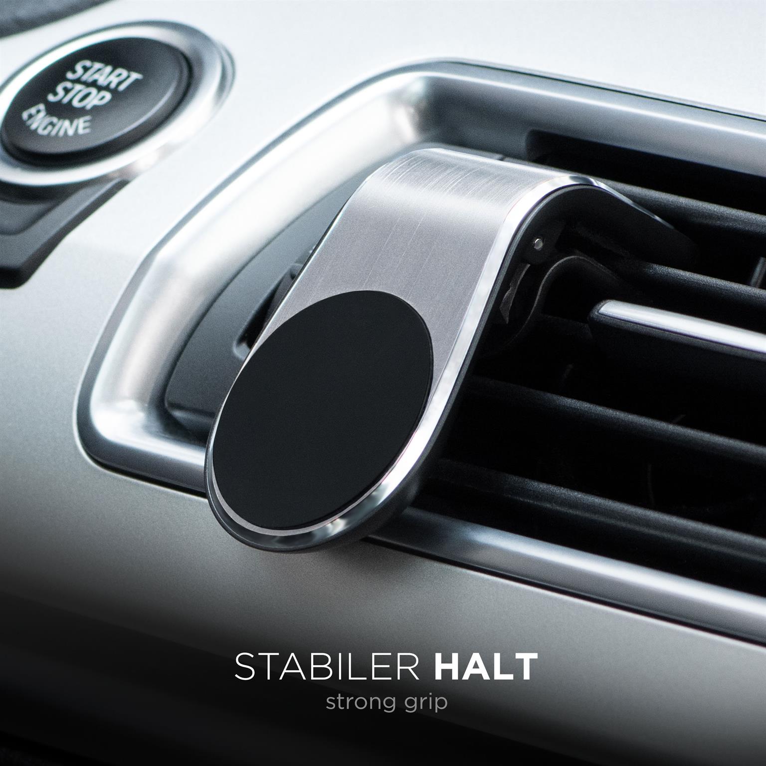 ONEFLOW Auto-Handyhalterung Magnet Alu für Lüftung – Flex Grip – Weiteres Produktbild 2 ONEFLOW Auto-Handyhalterung Magnet Alu für Lüftung – Flex Grip – Weiteres Produktbild 2