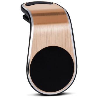 ONEFLOW Auto-Handyhalterung Magnet Alu für Lüftung – Flex Grip – Brushed Gold ONEFLOW Auto-Handyhalterung Magnet Alu für Lüftung – Flex Grip – Brushed Gold