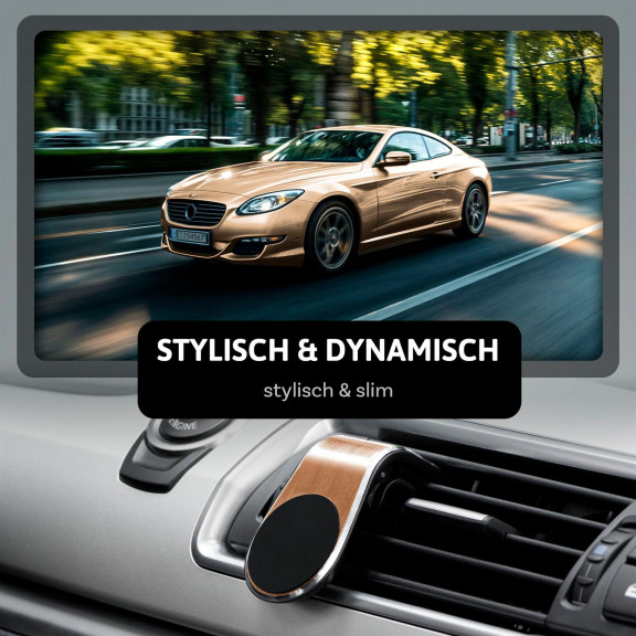ONEFLOW Auto-Handyhalterung Magnet Alu für Lüftung – Flex Grip – Weiteres Produktbild 4