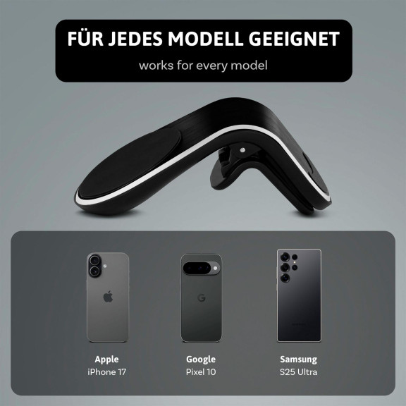 ONEFLOW Auto-Handyhalterung Magnet Alu für Lüftung – Flex Grip – Weiteres Produktbild 5 ONEFLOW Auto-Handyhalterung Magnet Alu für Lüftung – Flex Grip – Weiteres Produktbild 5
