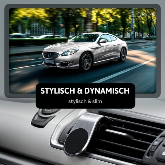ONEFLOW Auto-Handyhalterung Magnet Alu für Lüftung – Flex Grip – Weiteres Produktbild 4 ONEFLOW Auto-Handyhalterung Magnet Alu für Lüftung – Flex Grip – Weiteres Produktbild 4