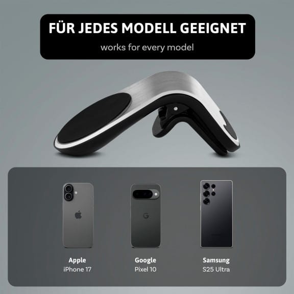 ONEFLOW Auto-Handyhalterung Magnet Alu für Lüftung – Flex Grip – Weiteres Produktbild 5 ONEFLOW Auto-Handyhalterung Magnet Alu für Lüftung – Flex Grip – Weiteres Produktbild 5
