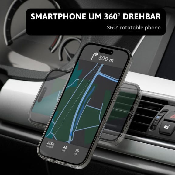 ONEFLOW Auto-Handyhalterung Magnet Alu für Lüftung – Flex Grip – Weiteres Produktbild 6 ONEFLOW Auto-Handyhalterung Magnet Alu für Lüftung – Flex Grip – Weiteres Produktbild 6