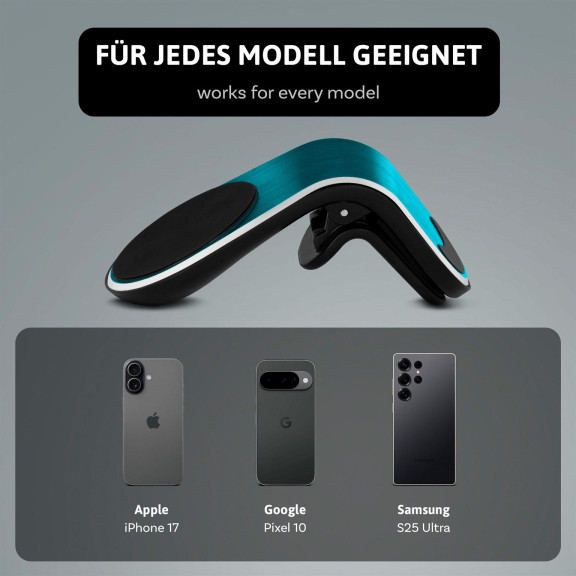 ONEFLOW Auto-Handyhalterung Magnet Alu für Lüftung – Flex Grip – Weiteres Produktbild 5