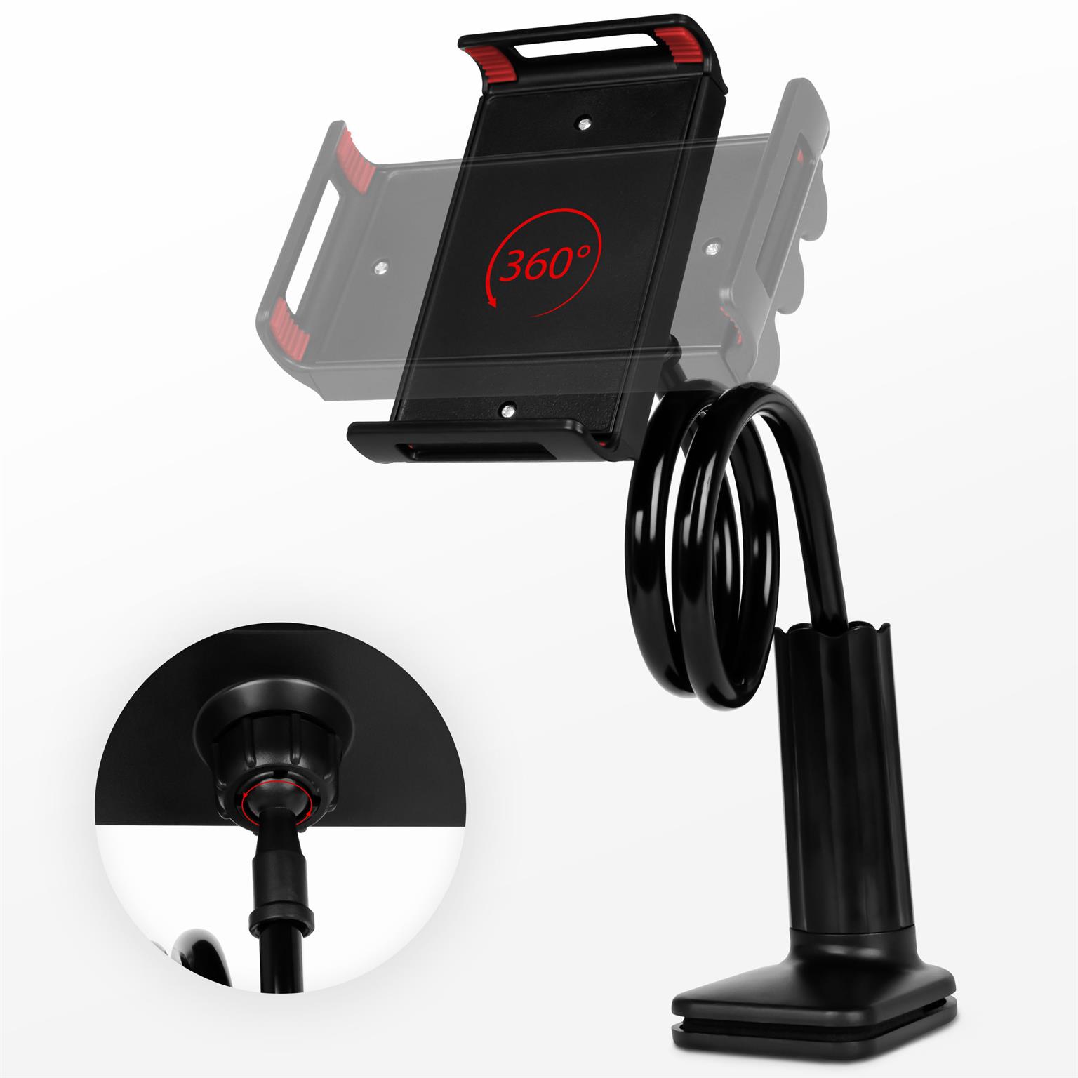 moex Schwanenhals Tablet Halterung Tisch, flexibel – Flex Mount – Weiteres Produktbild 2