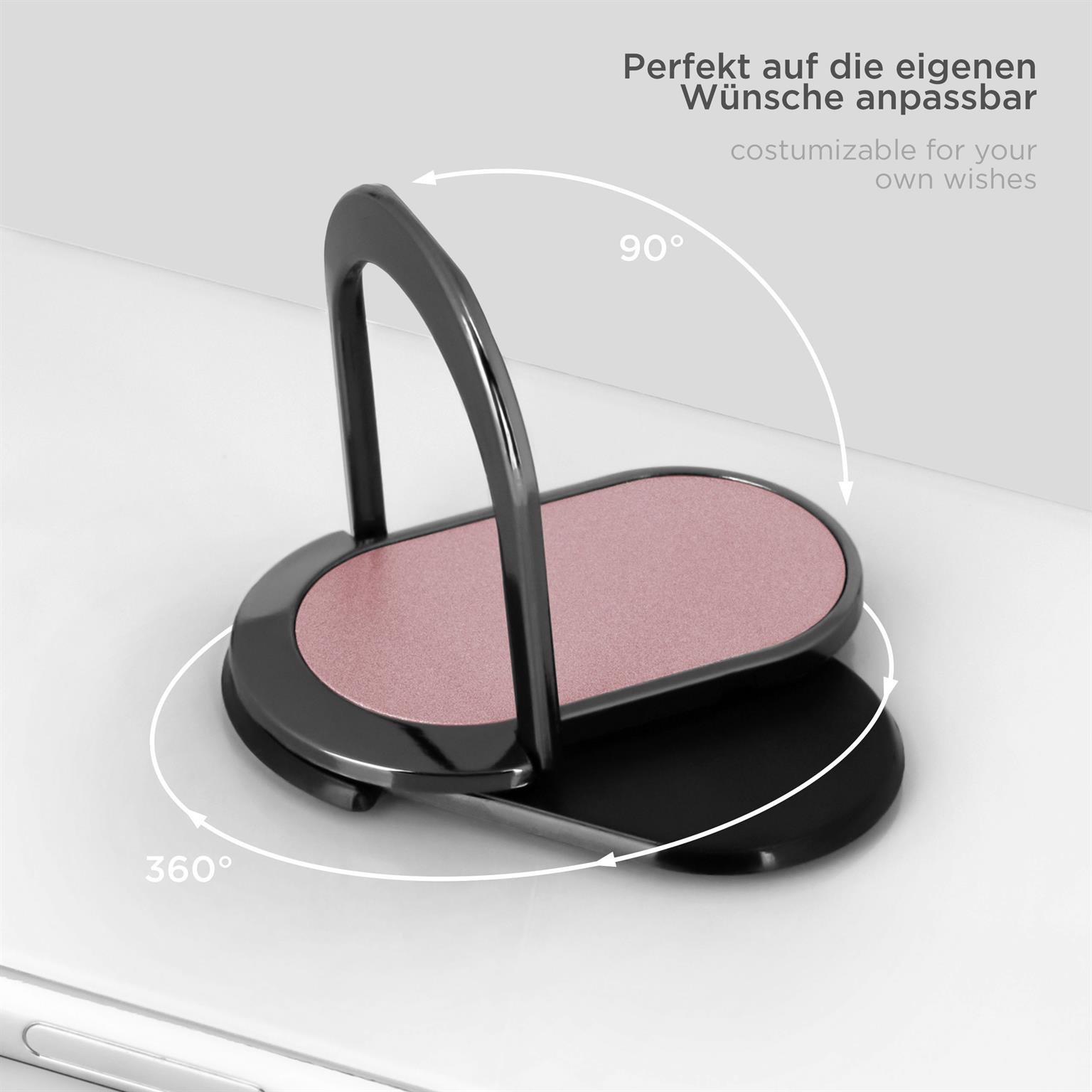 ONEFLOW Handy-Griff Ringhalter 360° drehbar mit Standfunktion – Flip Loop – Weiteres Produktbild 3