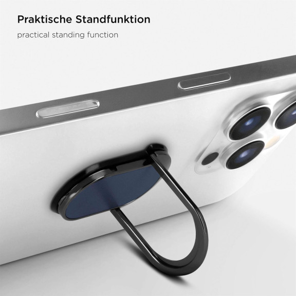 ONEFLOW Handy-Griff Ringhalter 360° drehbar mit Standfunktion – Flip Loop – Weiteres Produktbild 6