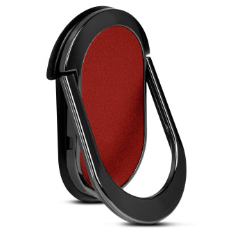 ONEFLOW Handy-Griff Ringhalter 360° drehbar mit Standfunktion – Flip Loop – Feuerrot