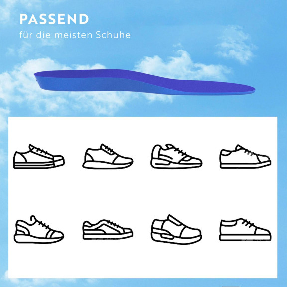 moex AirTag Schuhsohle, Einlegesohlen für AirTag, AirTag Versteck im Schuh (175mm-190mm) – Footsy – Weiteres Produktbild 6