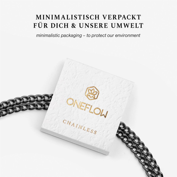ONEFLOW Universal Handykette Edelstahl abnehmbar – CHAINLESS Link Chain – Weiteres Produktbild 5