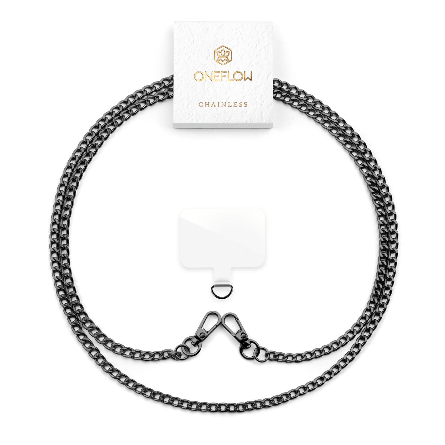 ONEFLOW Universal Handykette Edelstahl abnehmbar – CHAINLESS Link Chain Hauptbild