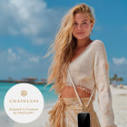 ONEFLOW Universal Handykette Boho Holz Perlen – CHAINLESS Makramee Braid – Produktbild 3