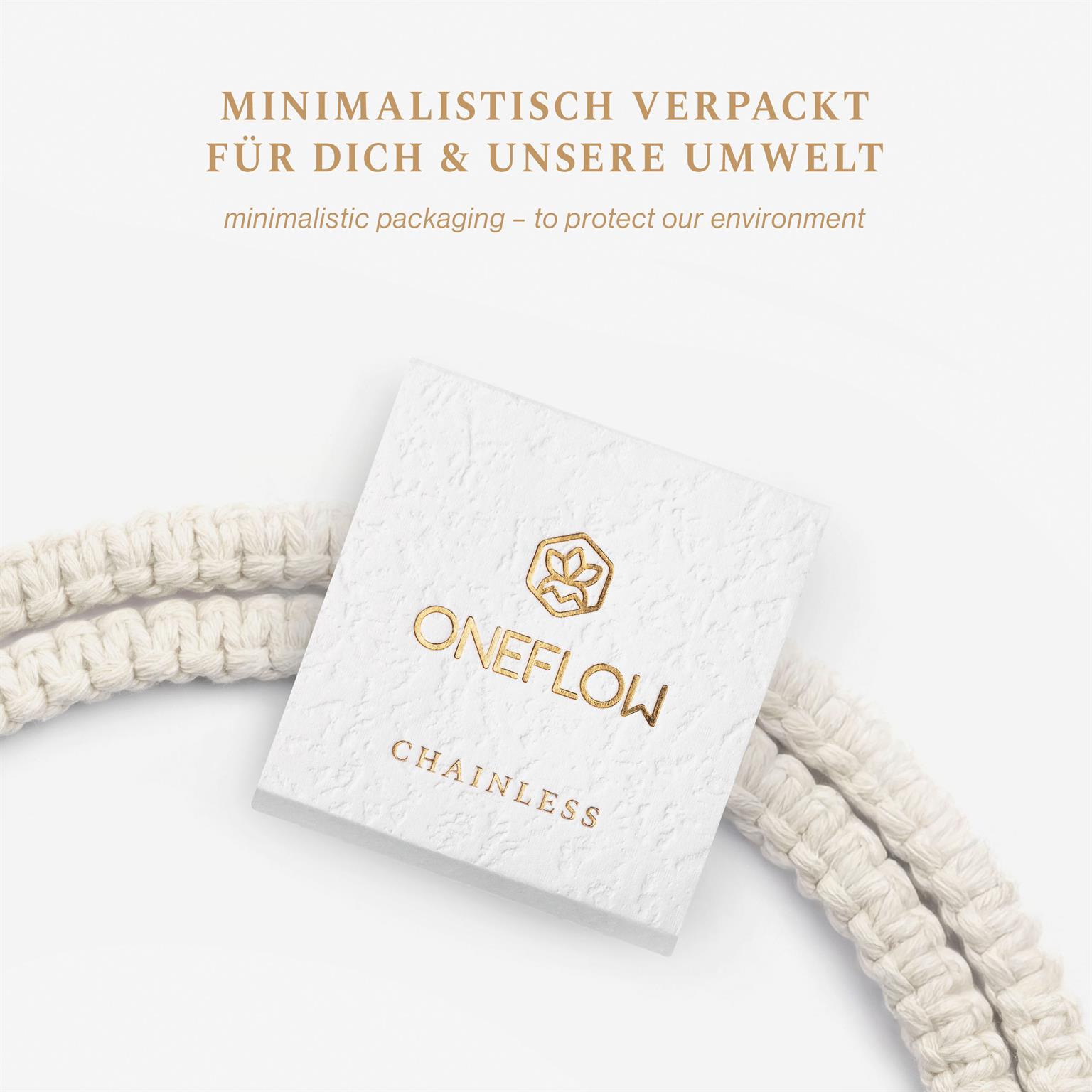 ONEFLOW Universal Handykette Boho Holz Perlen – CHAINLESS Makramee Braid – Weiteres Produktbild 4
