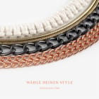 ONEFLOW Universal Handykette Boho Holz Perlen – CHAINLESS Makramee Braid – Produktbild 6