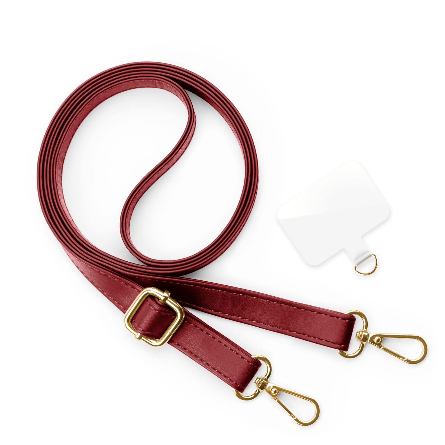ONEFLOW Universal Handykette Leder Optik abnehmbar – CHAINLESS Metro Strap Hauptbild
