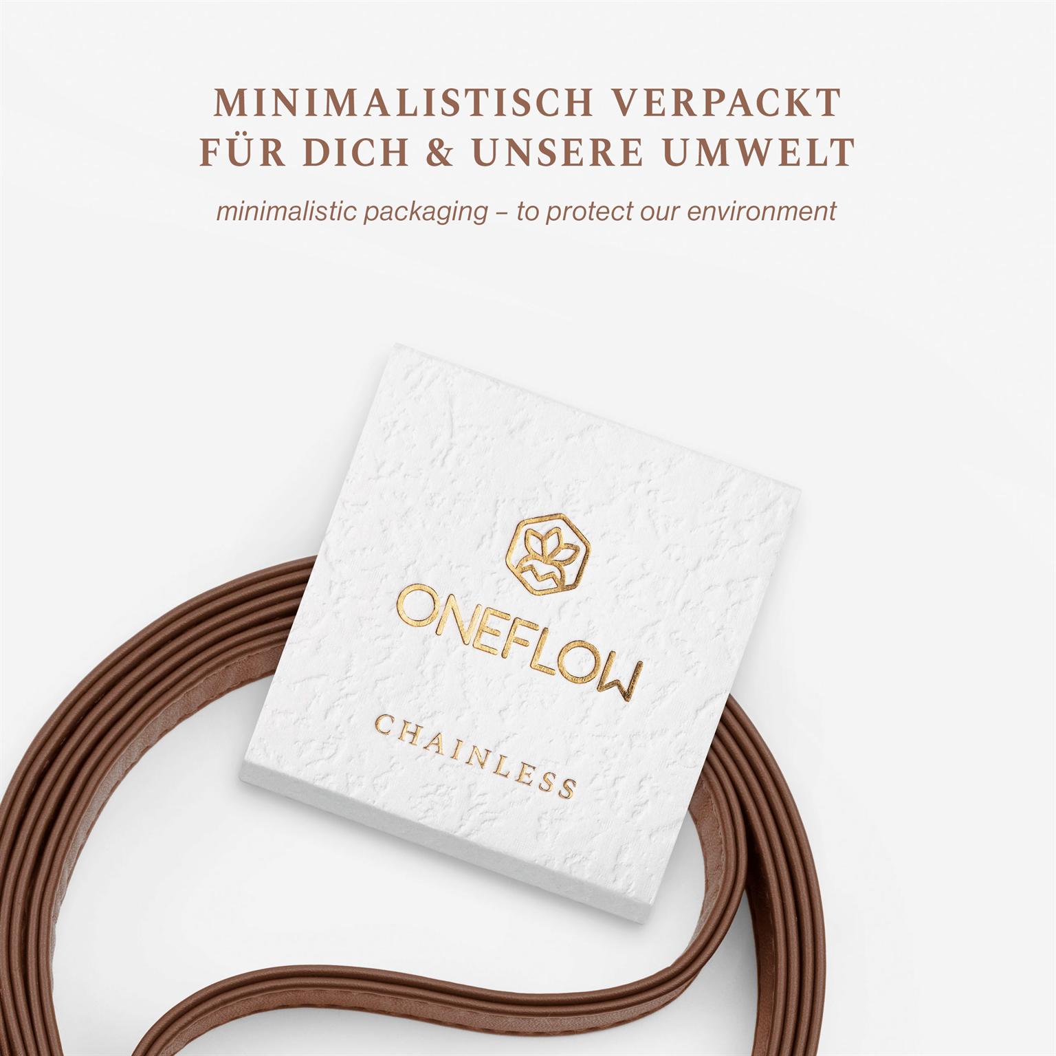 ONEFLOW Universal Handykette Leder Optik abnehmbar – CHAINLESS Metro Strap – Weiteres Produktbild 4